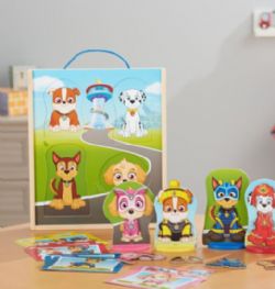 // MELISSA AND DOUG - ENSEMBLE DE JEU D'IMITATION MAGNÉTIQUE EN BOIS - PAT'PATROUILLE